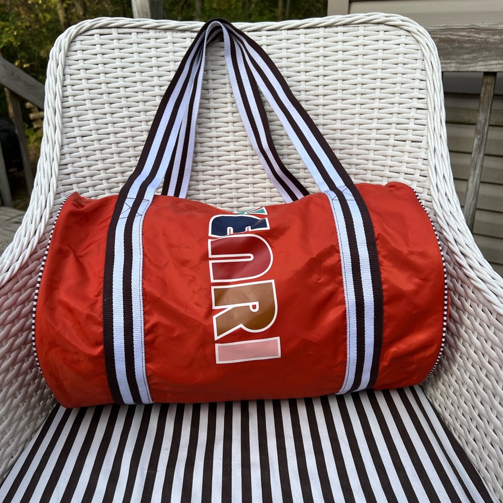 Henri Bendel Limited Edition Centennial Stripe Duffle Bag